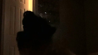 Playing with daddy
