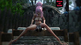 Gol Anime Pregnant Slave Gangbanged by Goblins in Bed