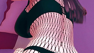 Hinata Hyouga with Naruto in POV Doggy