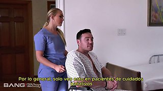 Blonde Nurse AJ Applegate Duped and Pounded by Patient