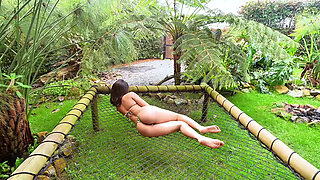 big oiled Colombian ass riding a BBC