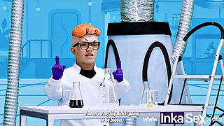 Dexxxter Pounds His Shy Pregnant Stepsisters Tight Anal for the Ultimate Secret Formula