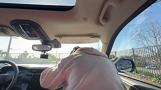Yummy Jimmy and Slutty Kitty Get Horny in the Car and Start to Fuck
