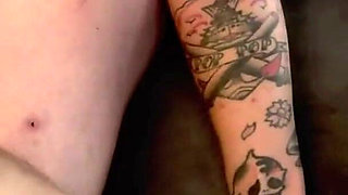 Sucking off and Fucking Master's Ass While He Fills My Mouth