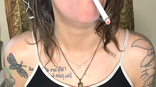 Armpit Worship and Smoking Tease with Chery Trees