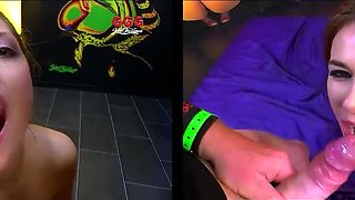 Horny German Sluts Wildly Sucking BWC - Gangbang Blowjob Compilation