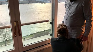 Pink vulva close up of sensual brunette getting kinky