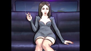 Anime cartoon, summertime, anime and hentai