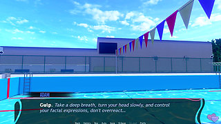 Murmur 12: Helen's Pussy Grind on Adam's Dick by Pool