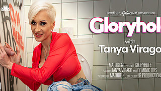Big Breasted Milf Tanya Virago Loves To Suck Cocks Through A Gloryhole
