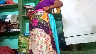 Tamil Aunty Having Sex with House Boss