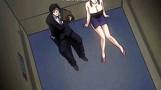 Boss Stucked in Elevator with Secretary