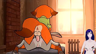 Ass fucking, anime hentai, judy hopps anal