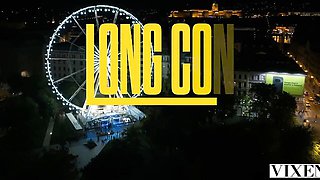 Watch flirtatious Eve Sweet and Matthew Meier's action