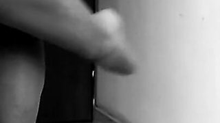 Silent Cinema and Black and White Vintage Girl Seducing You with Stockings, Dress and Heels