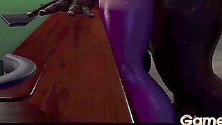 Slutty Pussy Plays With Hard Cock On The Pool Table