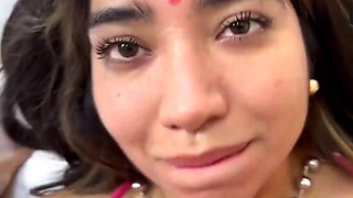 Latina BBW gets torn up firm by stepbrother's yam-sized