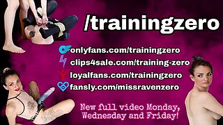 Training Zero: Femdom Toilet Slave Turned Into a Urinal - Anal Stretching, Fisting & Piss