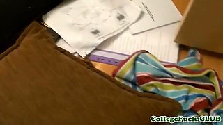 College teens study session turns into orgy
