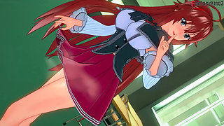 Rias Gremory Get Fucked in the Bathroom - Dxd Ntr Madness Series