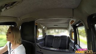 Chick fake taxi - The Sluttiest girl i know leaped in my cab today, and Chloe Lovette wasted no time getting her knockers out