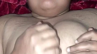 Horny Desi Girl with Massive Natural Breasts  Solo Pleasure Video