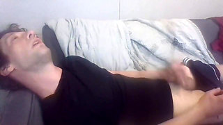 Kiss Me and Stroke Your Cock as I Flood Your Pussy While I Stare at Your Delicious Asshole