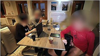 Alexandra Wett In Public Extreme! Hot Cock Made To Cum Under The Table