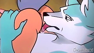 Furry Lovers Michiru and Ogami Shirou in BNA: A Cute and Steamy Romance