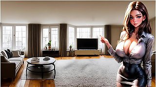 Big Titty Realtor Lana Strikes A Deal With You! - Car Toon