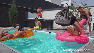 Wet & Wild Pool Party Part 1