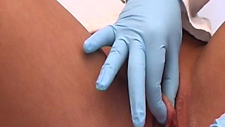 This Is German Nurse Who Is Playing with Her Paties Pussy