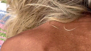 Lubing Her Asshole for the Anal Drilling Shot