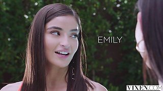 Johnny and Ariana's heels action