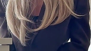 Sex Between a Young Secretary and Her Boss