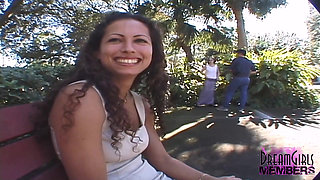 Two Friends Get Naked in a Park