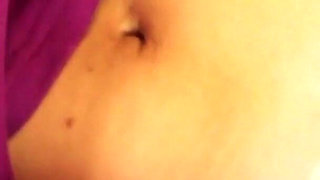 Skinny Mature Lady Fingers Her Hairy Pussy
