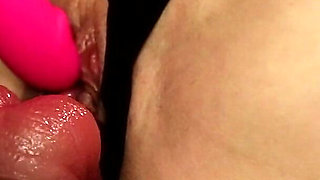 Edging in Pulled Aside Thong