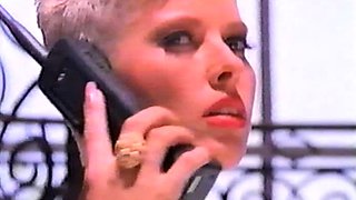 Deep throating blonde fetish babe swallows hot jizz