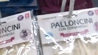 Balloon Shop Tour: Admiring Giant Balloons, Shiny Latex & Sensory Teasing