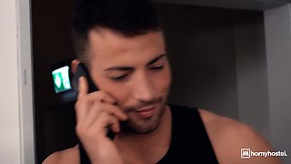 Maximo Garcia's Redhead Passion Ignites in a British Hostel