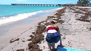 Teenage Gives Bum For Cash 1 - Public Pickups