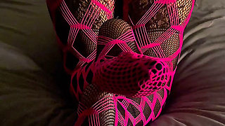 BUNS BUNNY INFINITE PAWG MILF Lingerie Show Pink Panties & Butt Plug Teasing