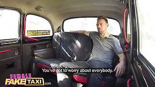 Blowjob and Orgasms in a Taxi