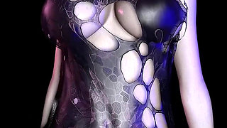 Sculpted Seduction: 3D Girl Model - 3D Animation Hentai