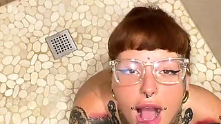 Teasing the Pee From His Cock