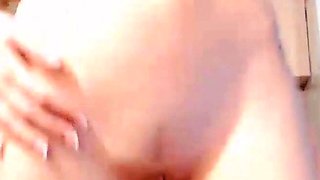Blonde Coed Plays with Pussy on Cam