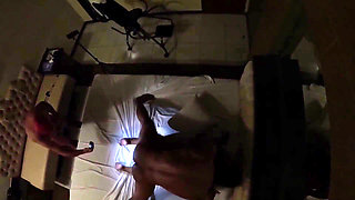 Subtitled-ripped Bodybuilder Bull Fucks Hotwife Anal Raw POV: Cuck Hubby Films Double BJ & Screaming Orgasms