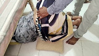 Stepmom Gets Stuck Under Bed, Stepson Accidentally Seeing Her Big Ass, Fucks Her hindi