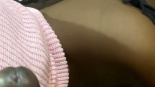 French MILF Catches Her Stepson Masturbating and She Offers Him Her Big Black Ass